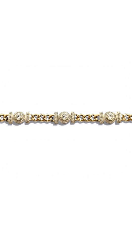 Verssy 14K Rodyum Kaplama Bileklik