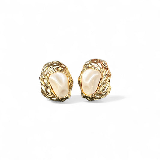 Era 14K Rhodium Plated Earrings