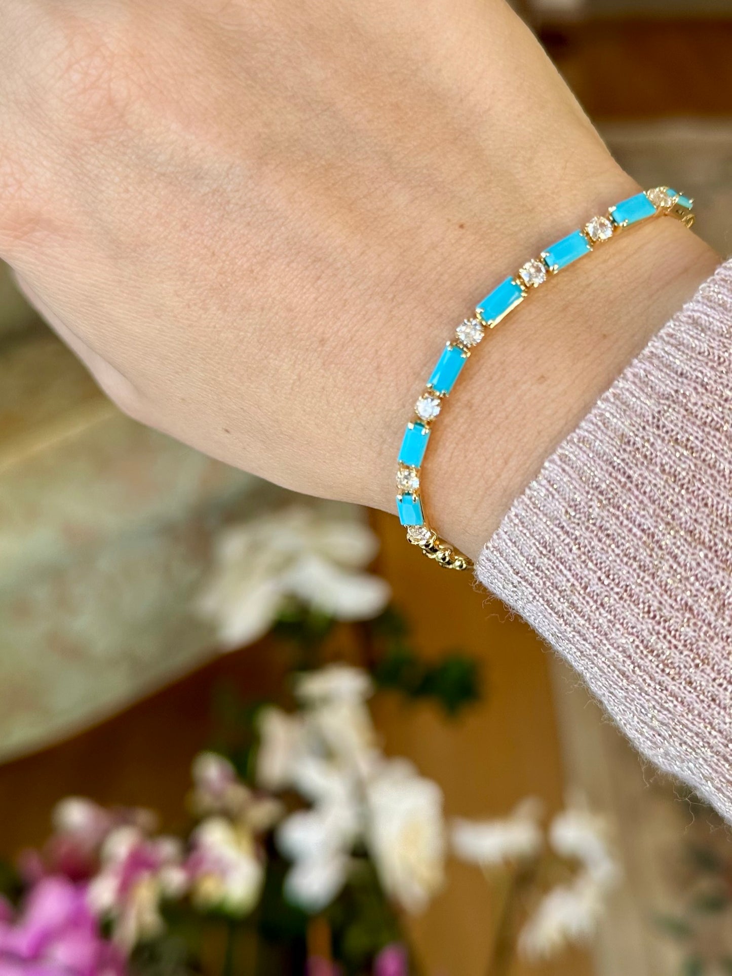 Blue Sonna 14k Rengi Bileklik