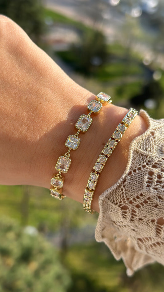 Dassi 14K Rhodium Plated Bracelet