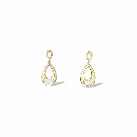 Elisi 14k Rhodium Plated Earrings