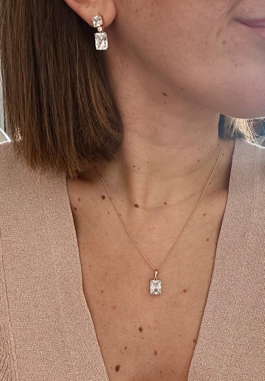 Panor 18k Color Rhodium Plated Set