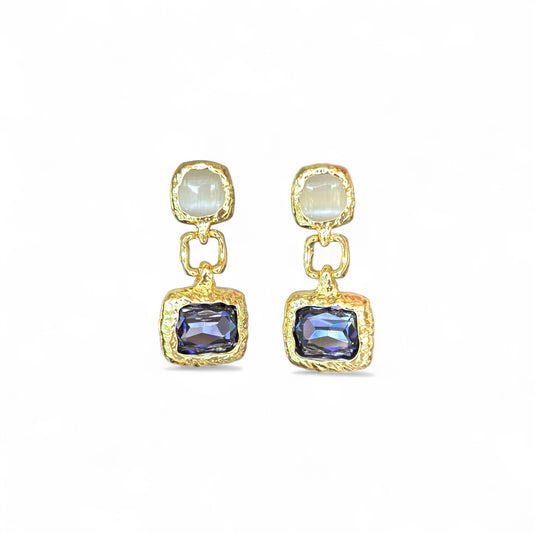 Parlia 14K Rhodium Plated Earrings