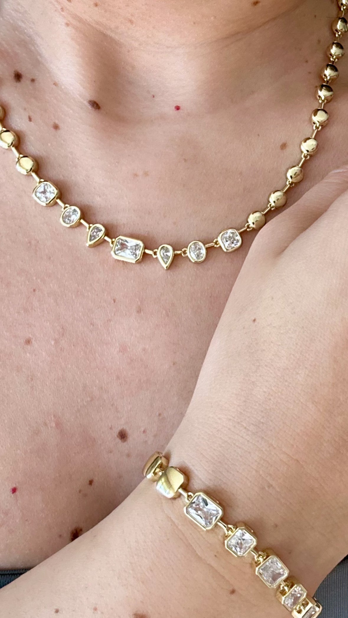 Kani 14k Rodyum Kaplama Kolye