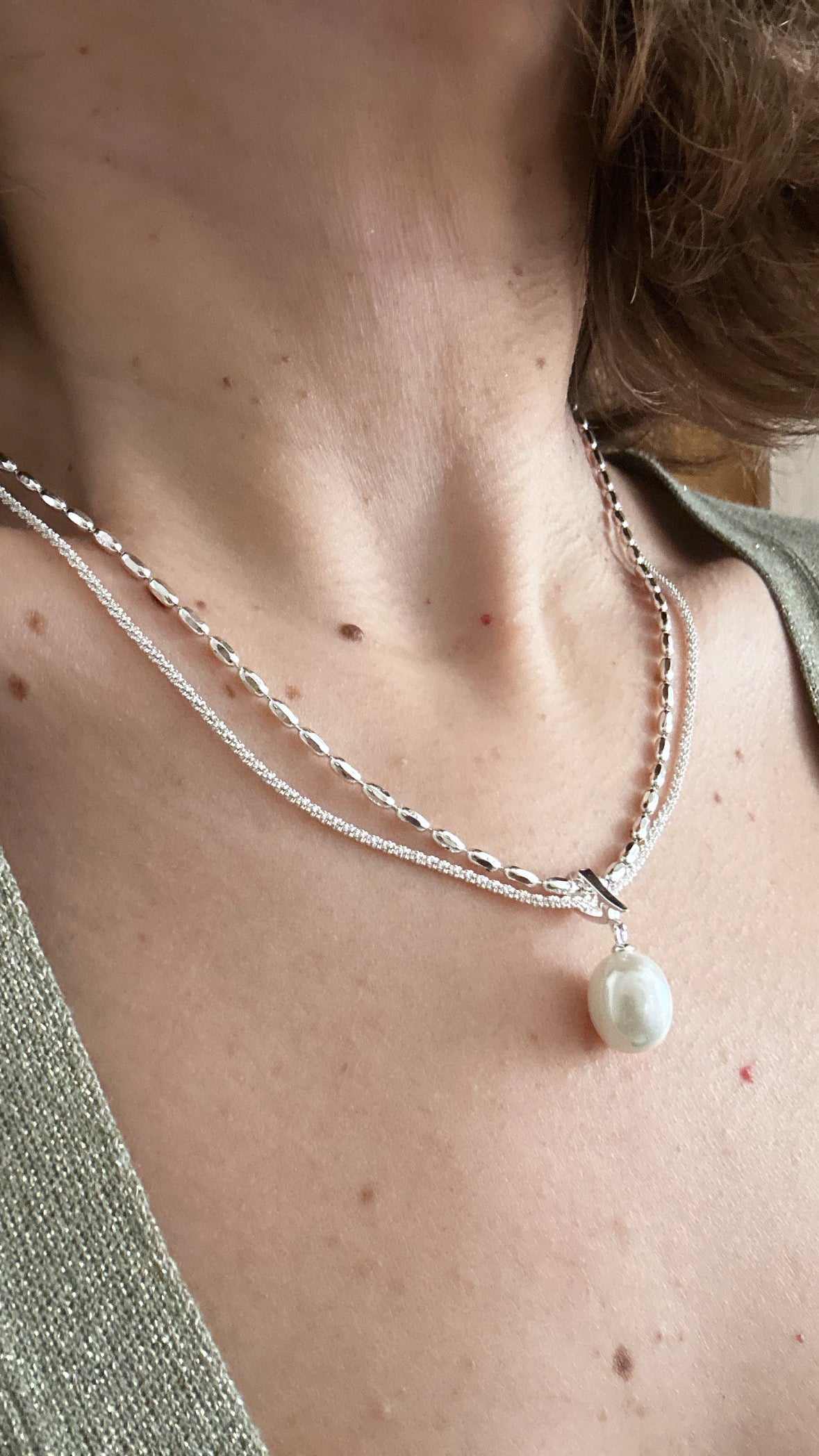 Sienna Rhodium Plated Necklace
