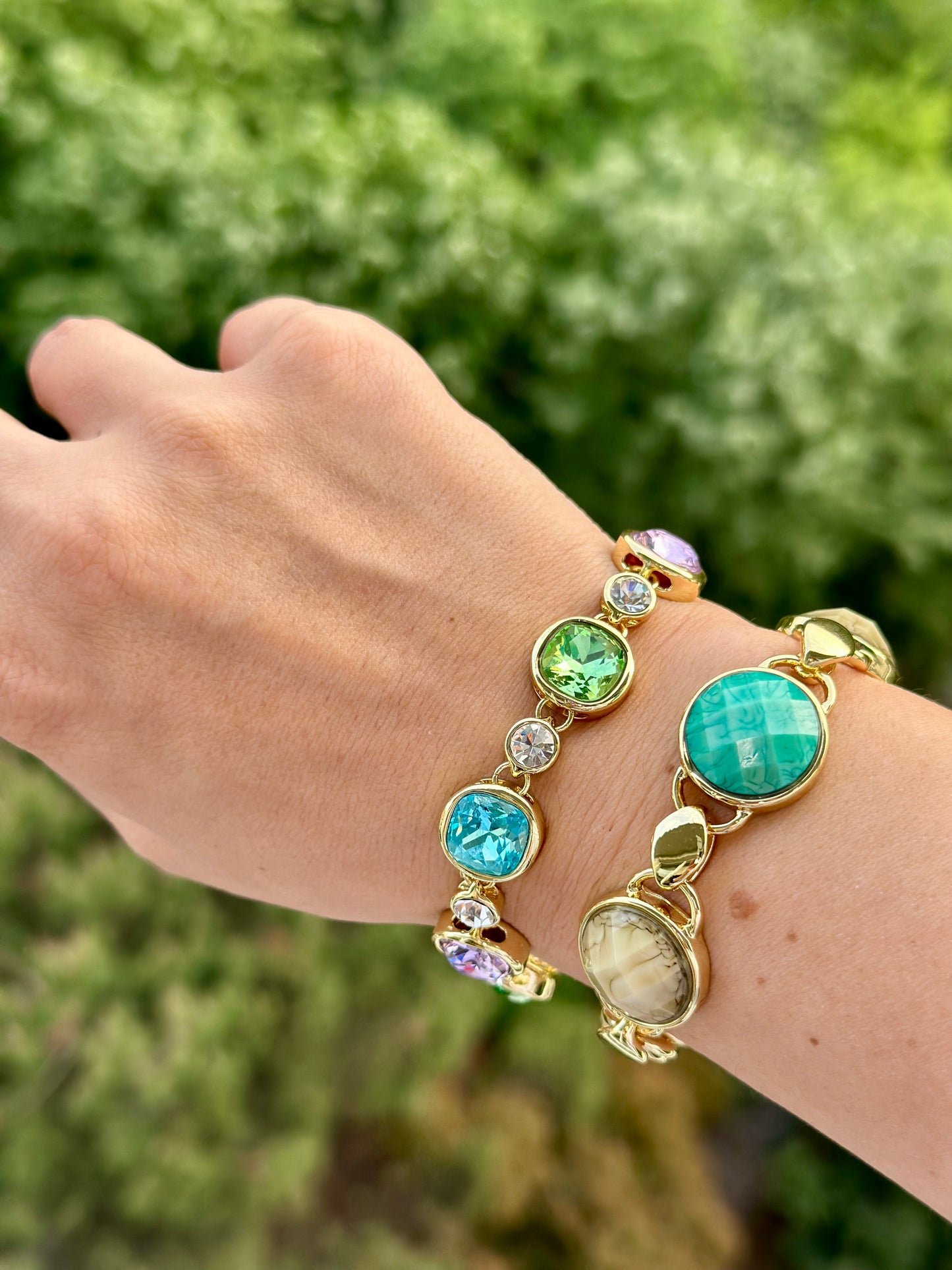 Tenna Color 14K Rhodium Plated Bracelet