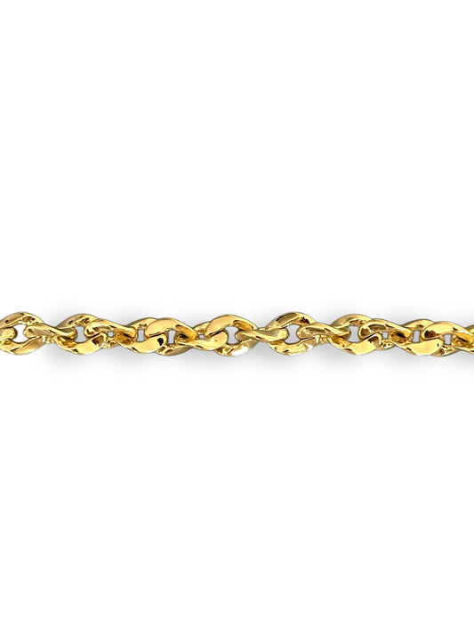 Sien 20 cm 14k Color Rhodium Plated Bracelet