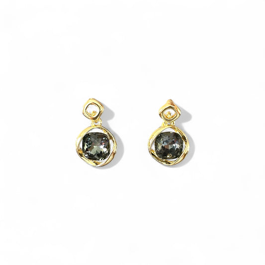 Marivelle 14k Color Rhodium Plated Earrings