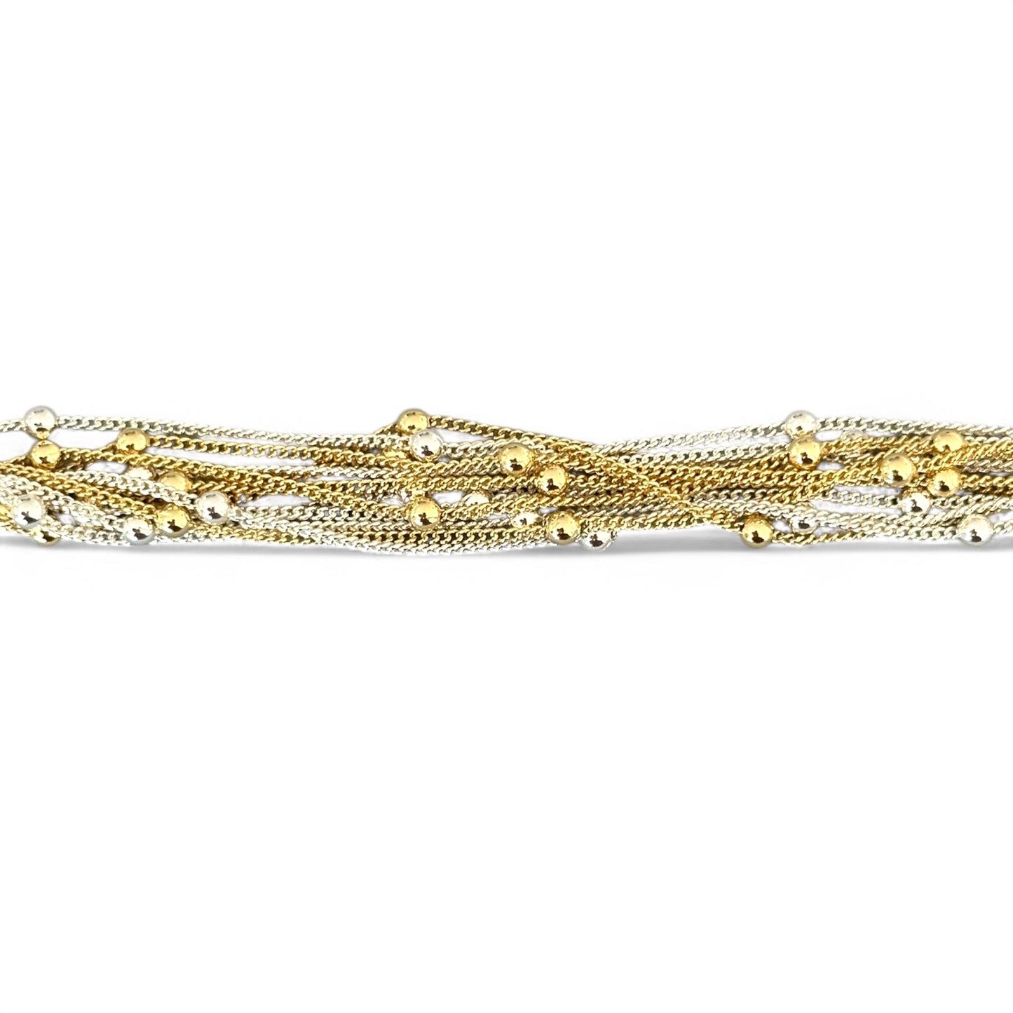Sandi 14K Rhodium Plated Bracelet