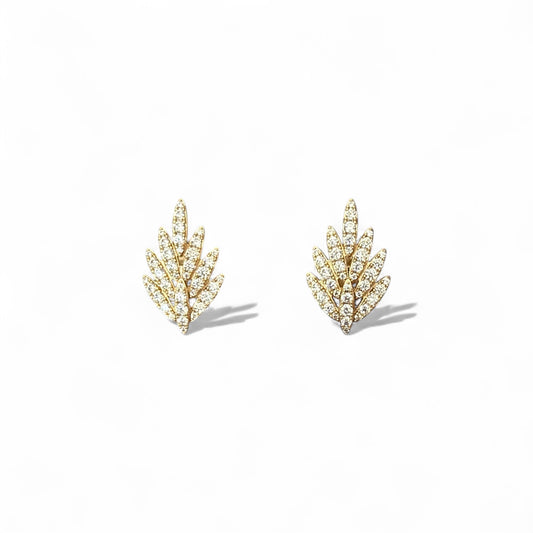 Noa Rhodium Plated Earrings