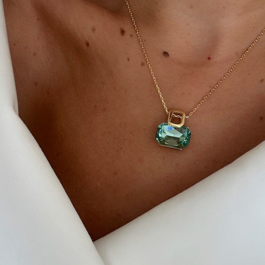 Numa 14k Rodyum Kaplama Kolye