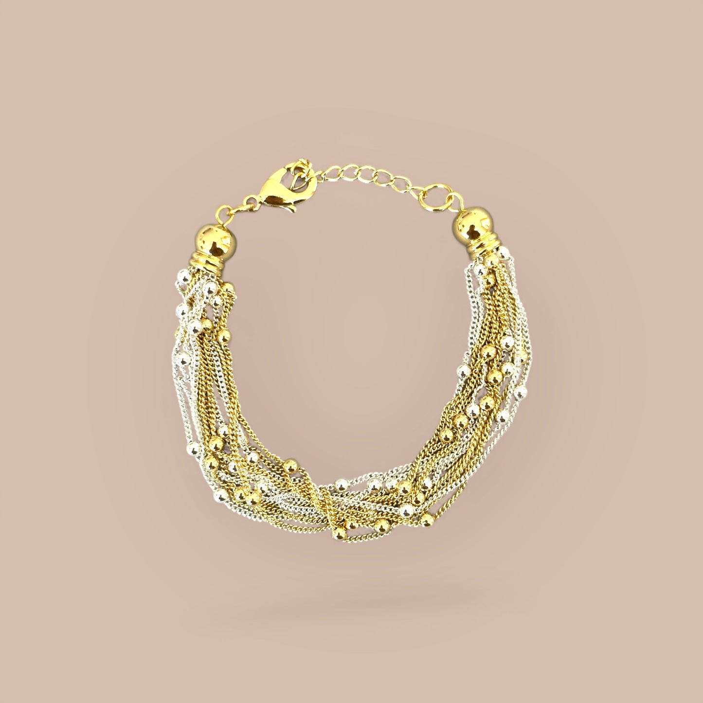 Sandi 14K Rhodium Plated Bracelet