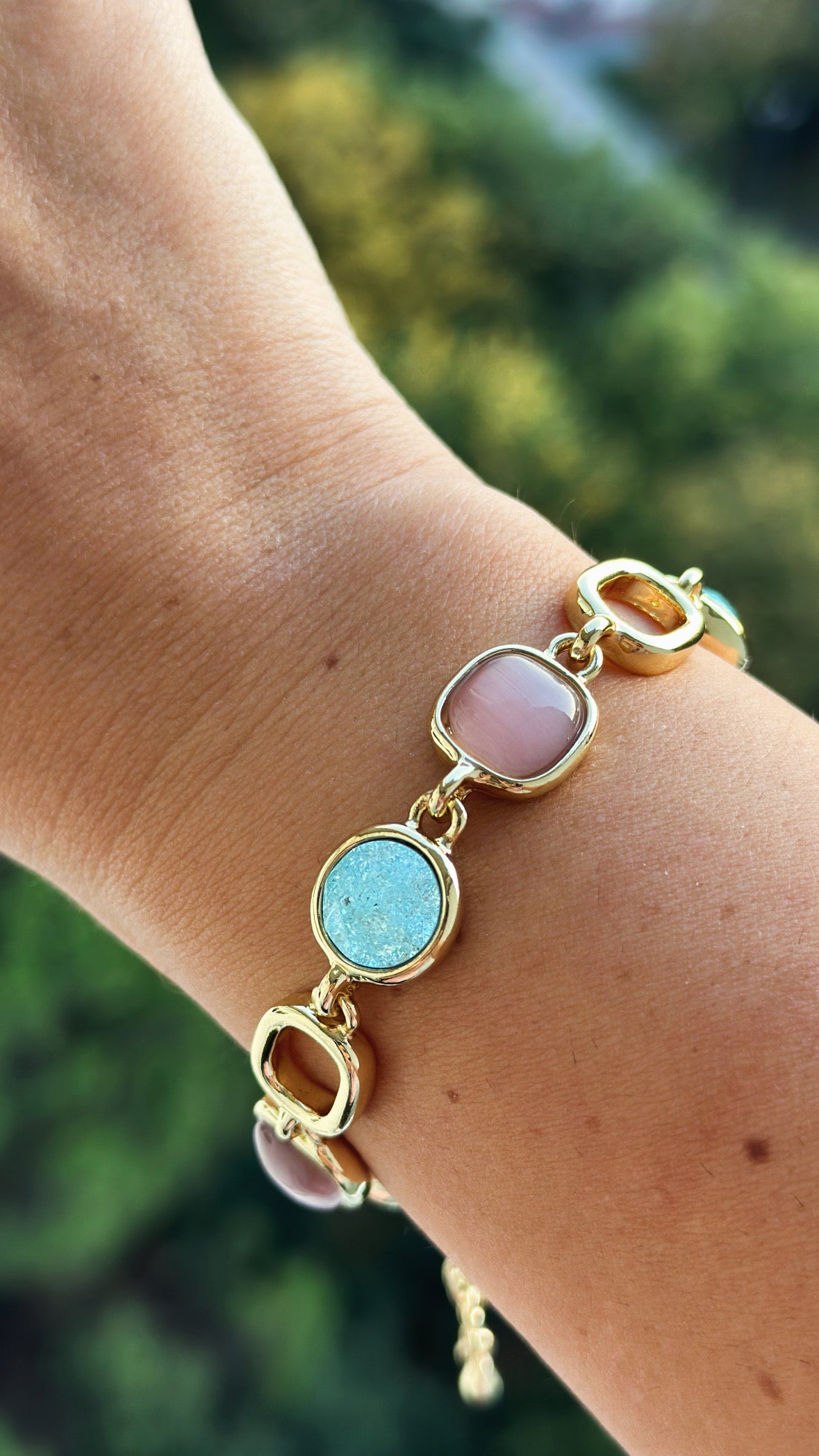 Cherie 14K Rodyum Kaplama Bileklik