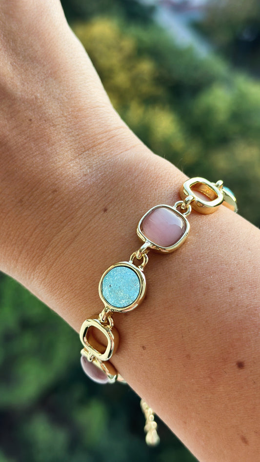 Cherie 14K Rodyum Kaplama Bileklik