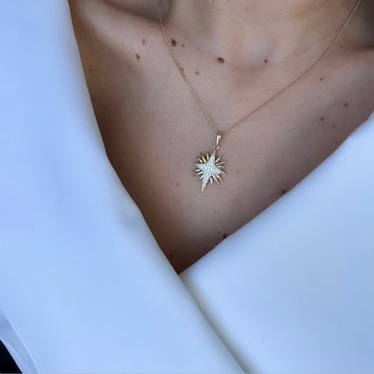 Mirelle 14k Rodyum Kaplama Kolye