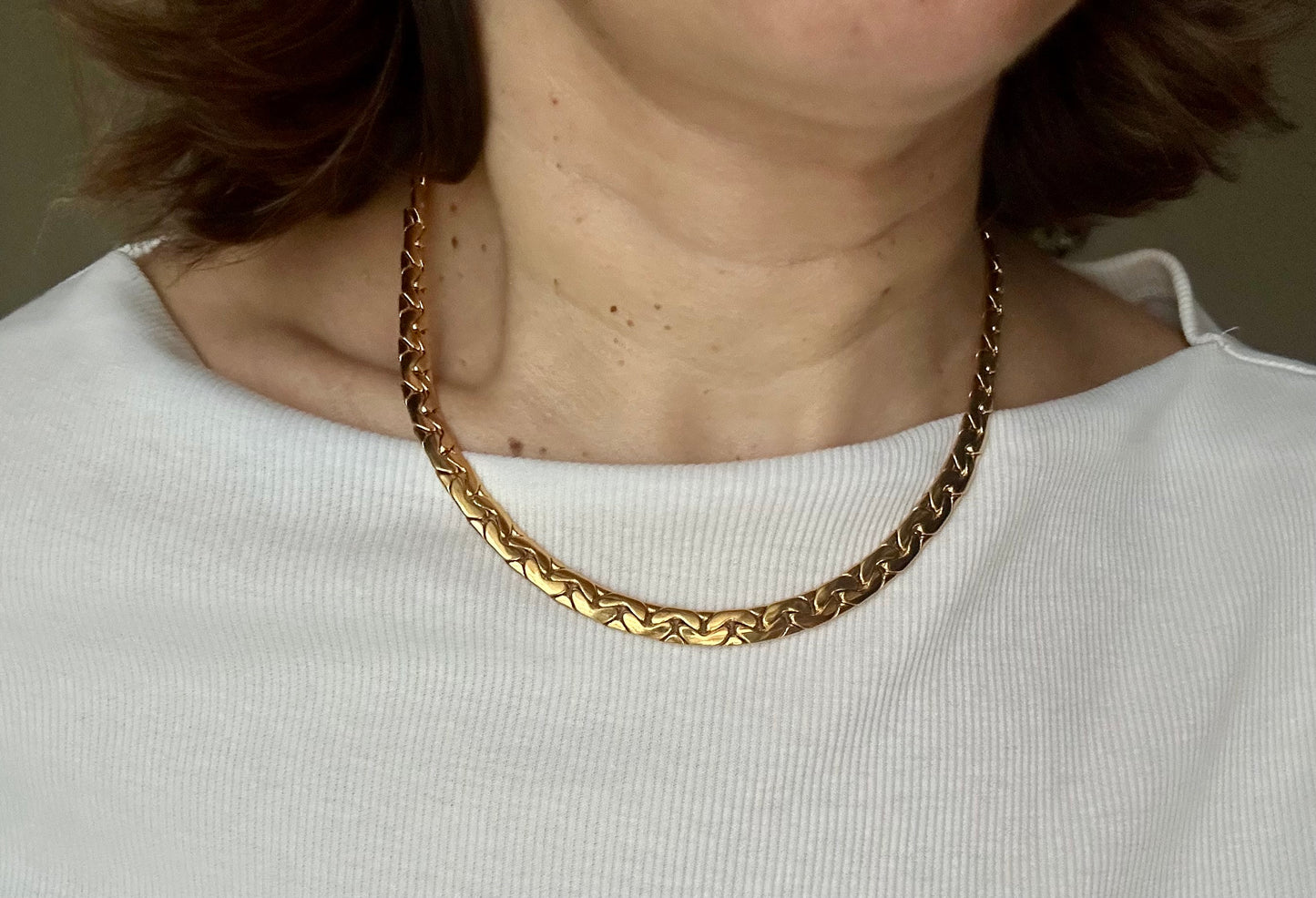 Raisa 45 cm 18k Rhodium Plated Necklace