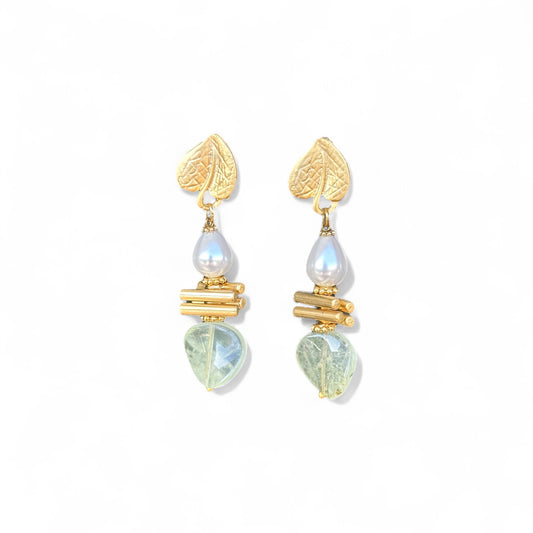 Kali Gold Plated Dangle Earrings