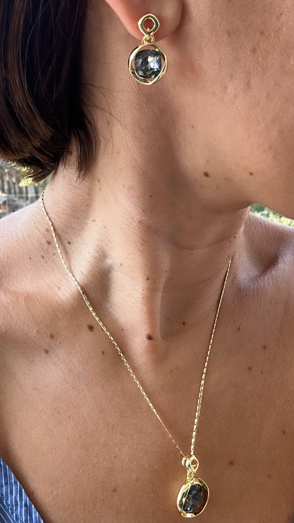 Marivelle 14k Rengi Rodyum Kaplama Küpe