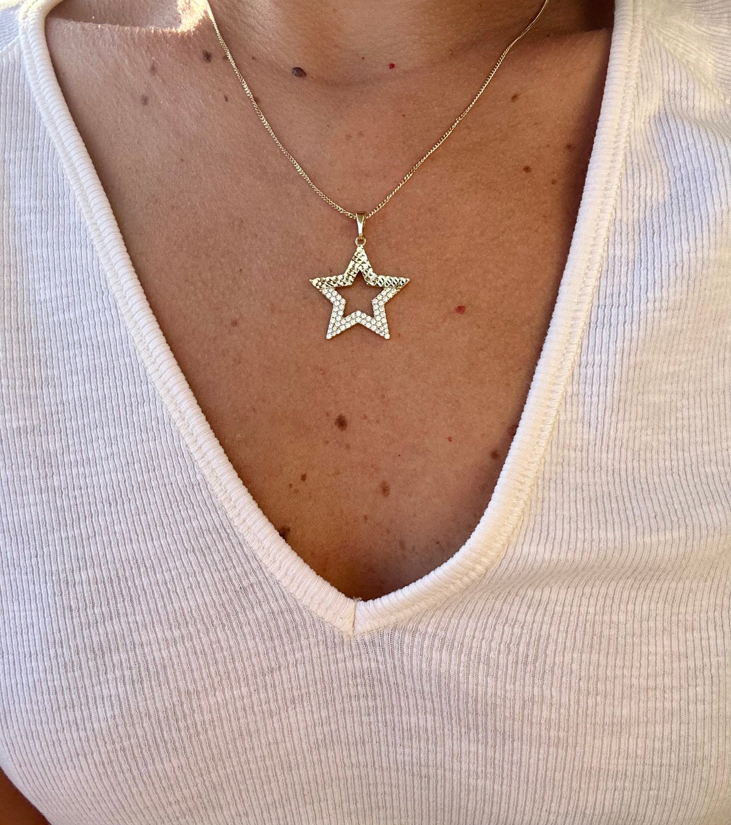 Selia 14k Rhodium Plated Necklace