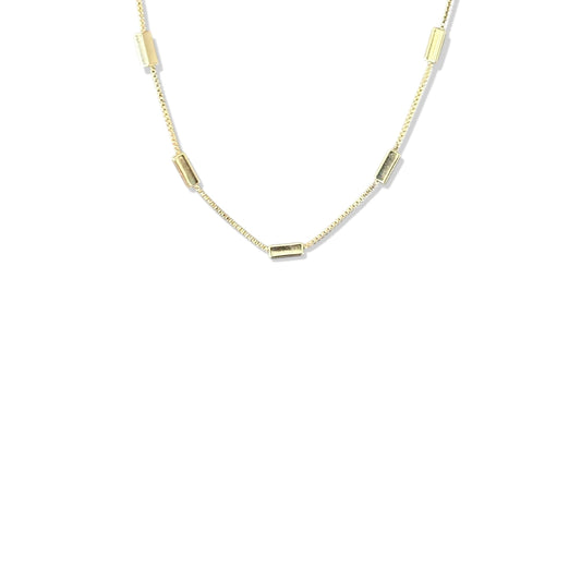 Bloom 14k Rodyum Kaplama Kolye