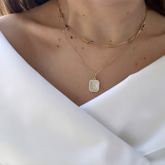 Cliss 14k Rengi Rodyum Kaplama Kolye