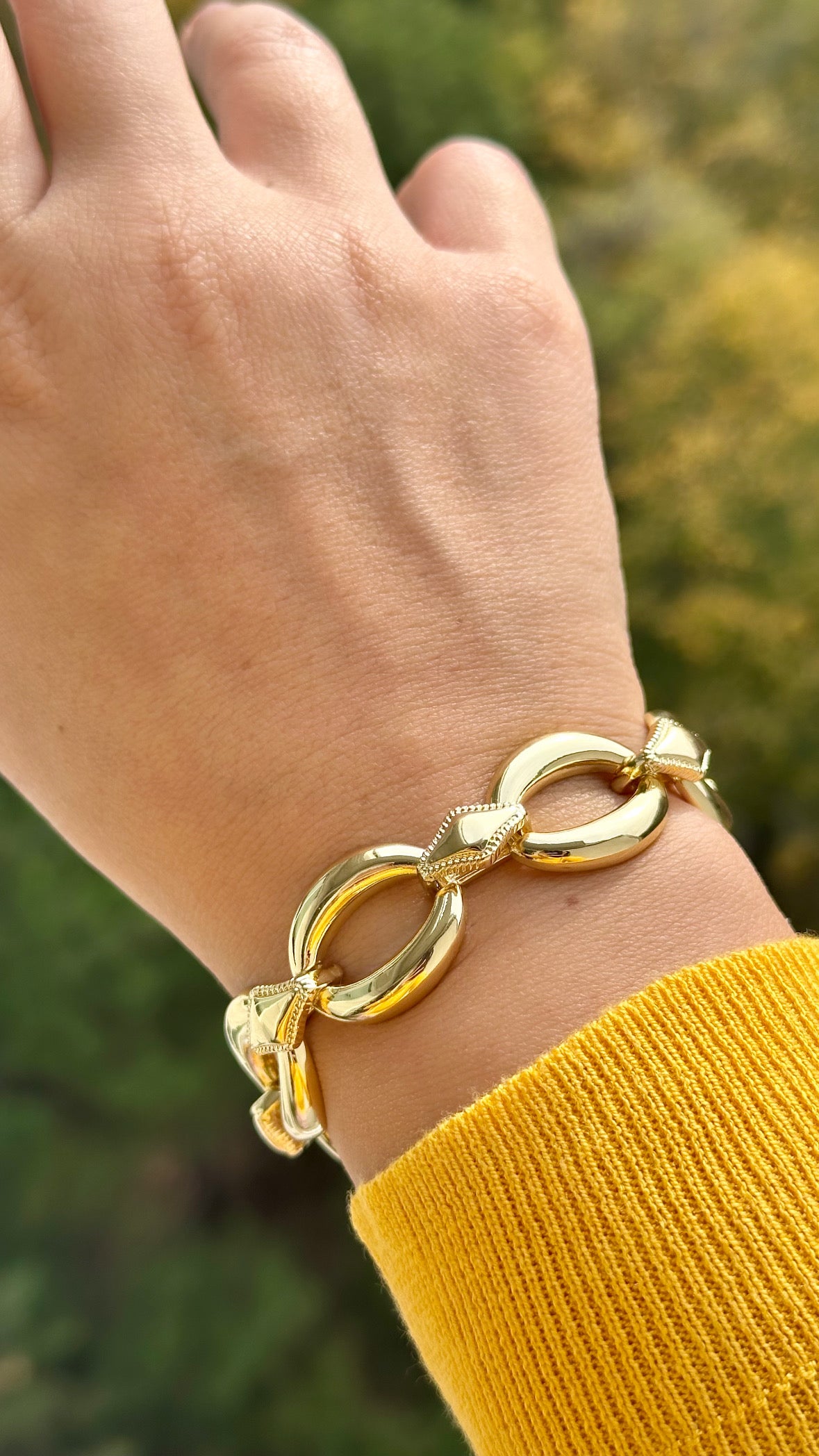 Orium 14K Rodyum Kaplama Bileklik