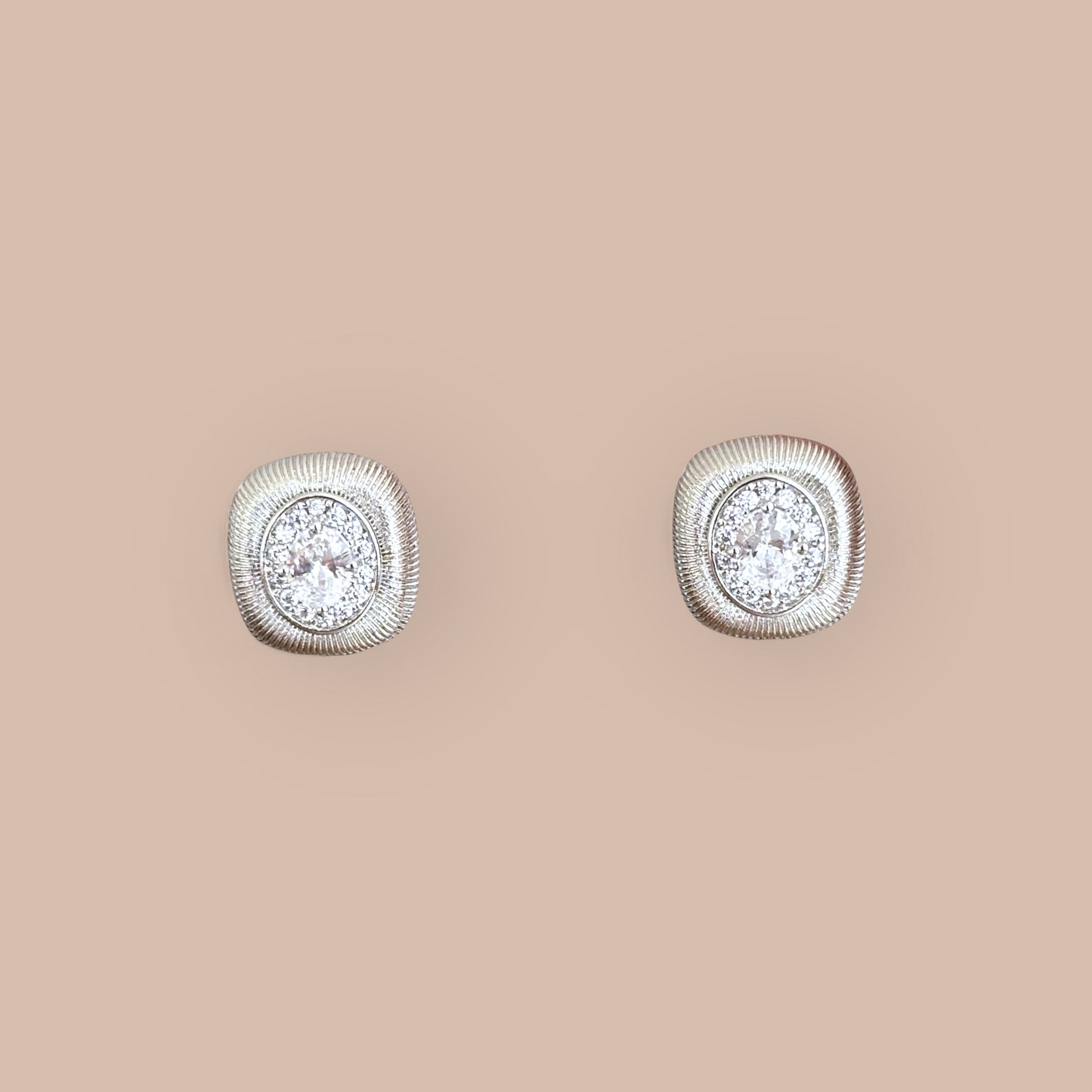 Kitty Silver Color Rhodium Plated Set