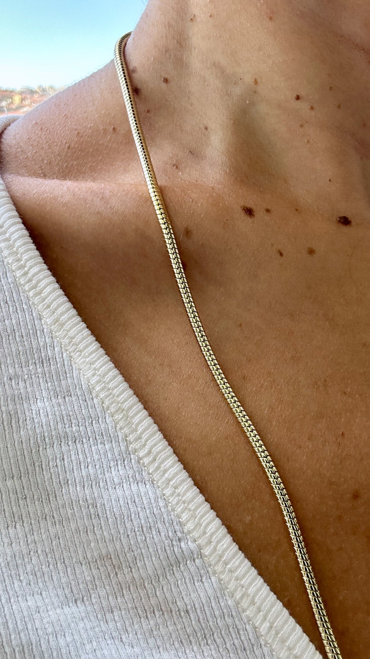 Amare 14k Rodyum Kaplama Kolye