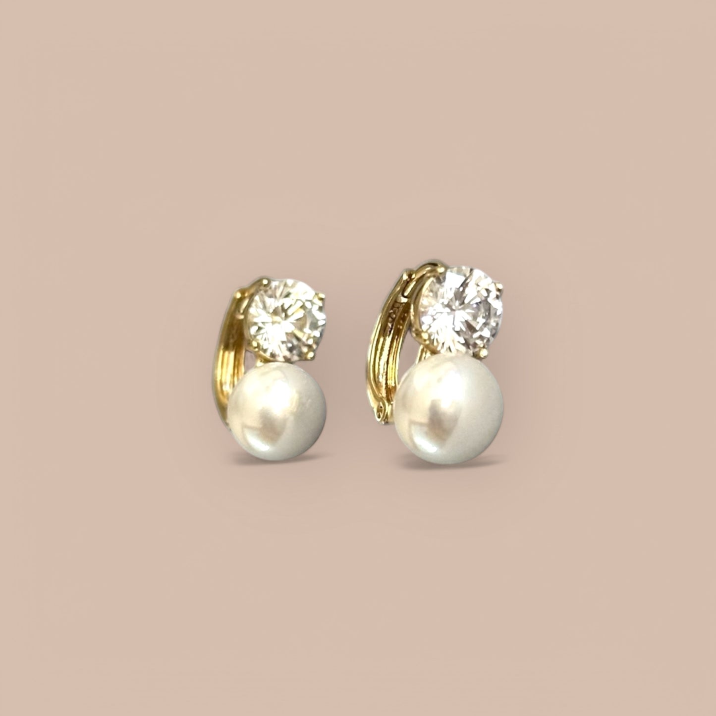 Sea Whisper 14k Rhodium Plated Earrings