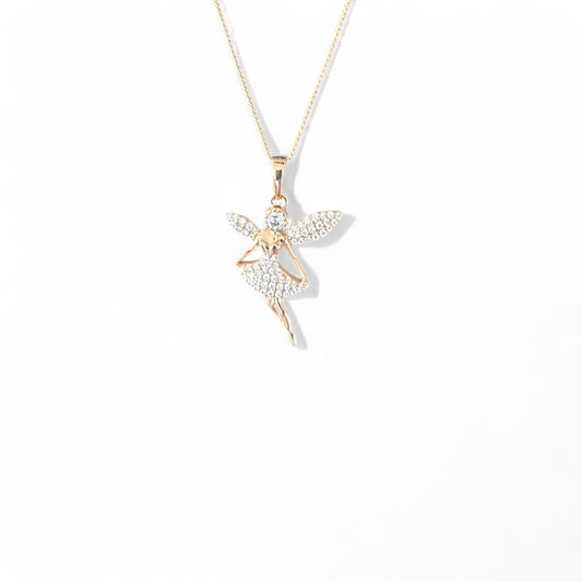 Fairy 18k Rodyum Kaplama Kolye