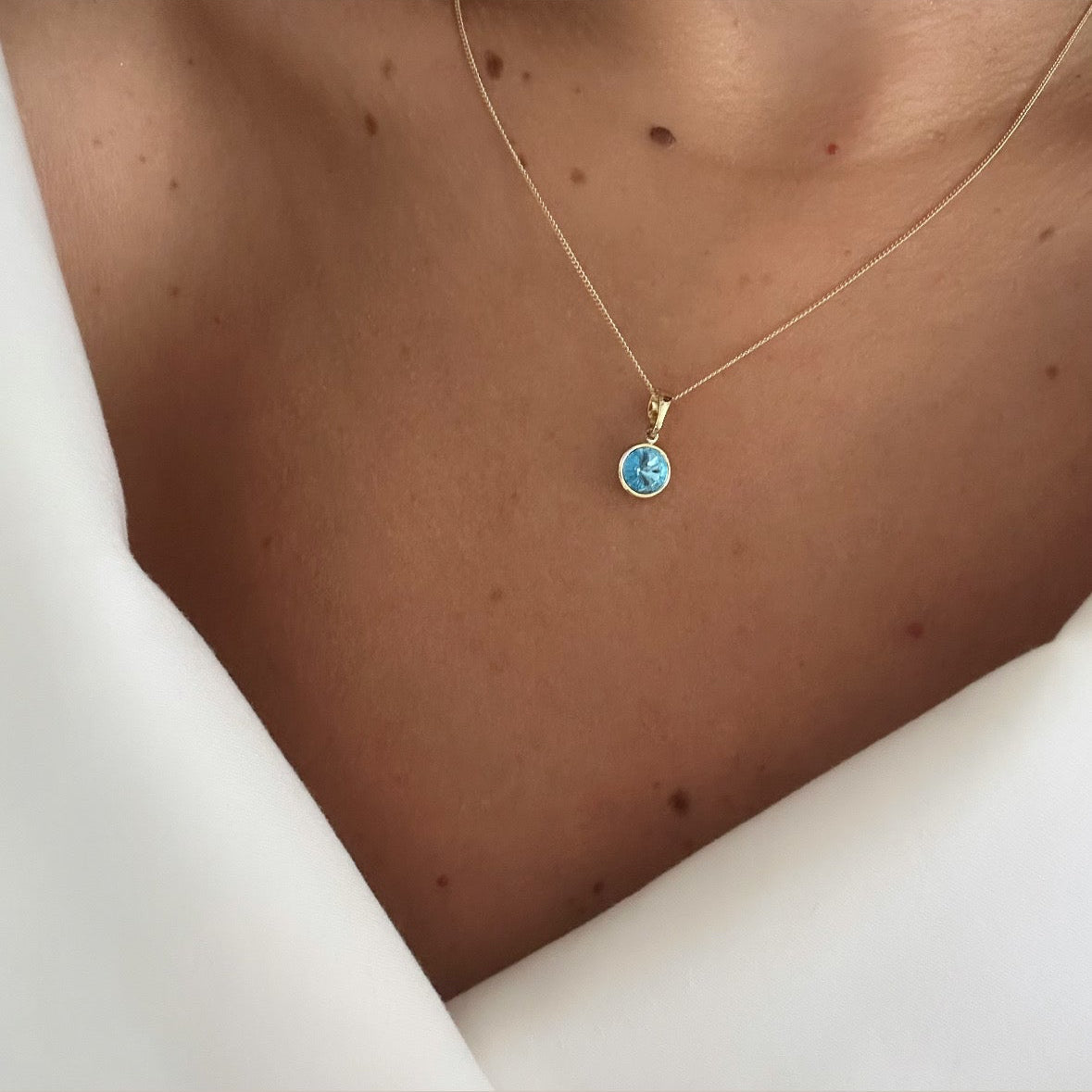 Solea 14k Rengi Rodyum Kaplama Kolye