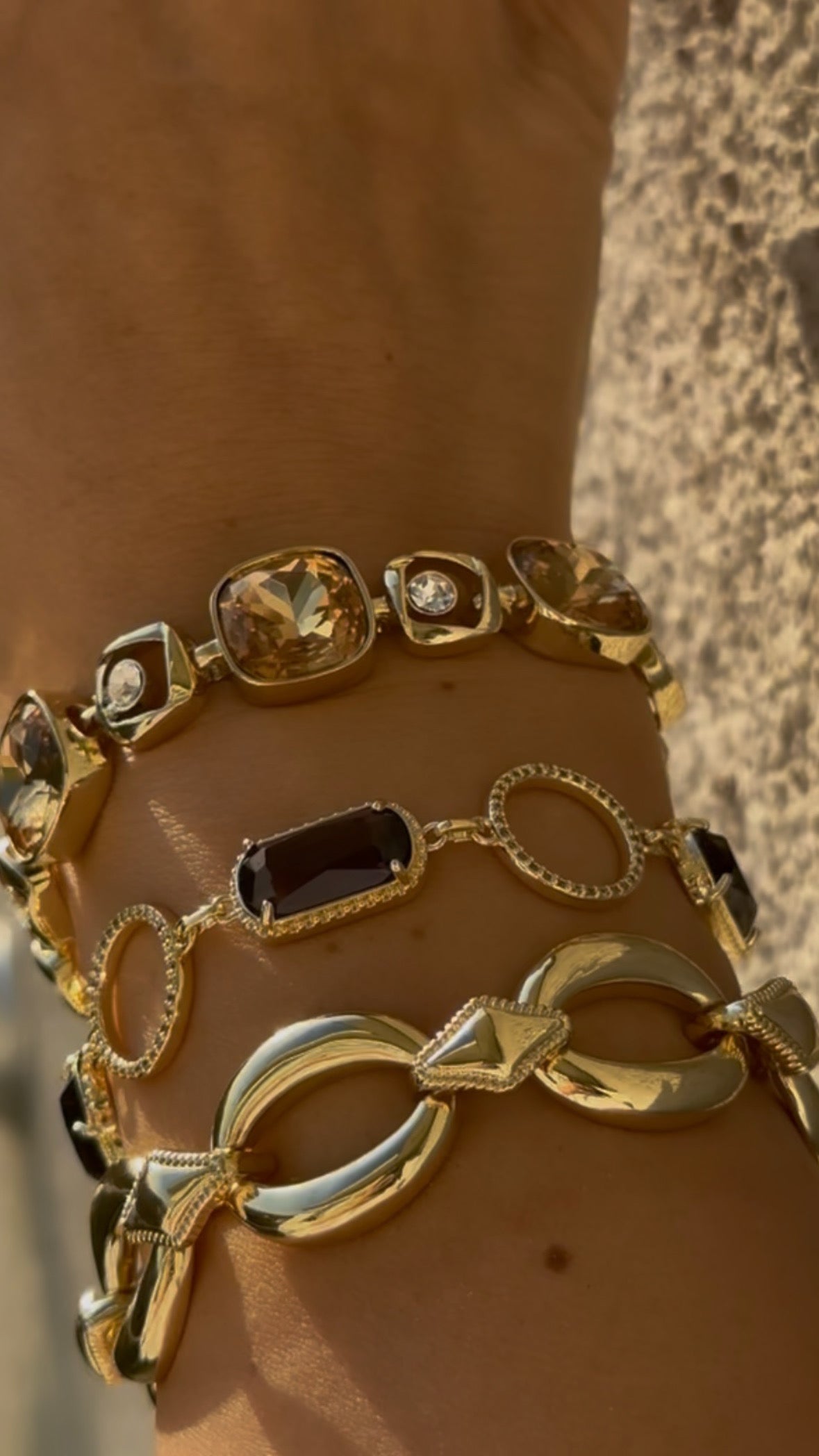 Devvy 14K Rhodium Plated Bracelet