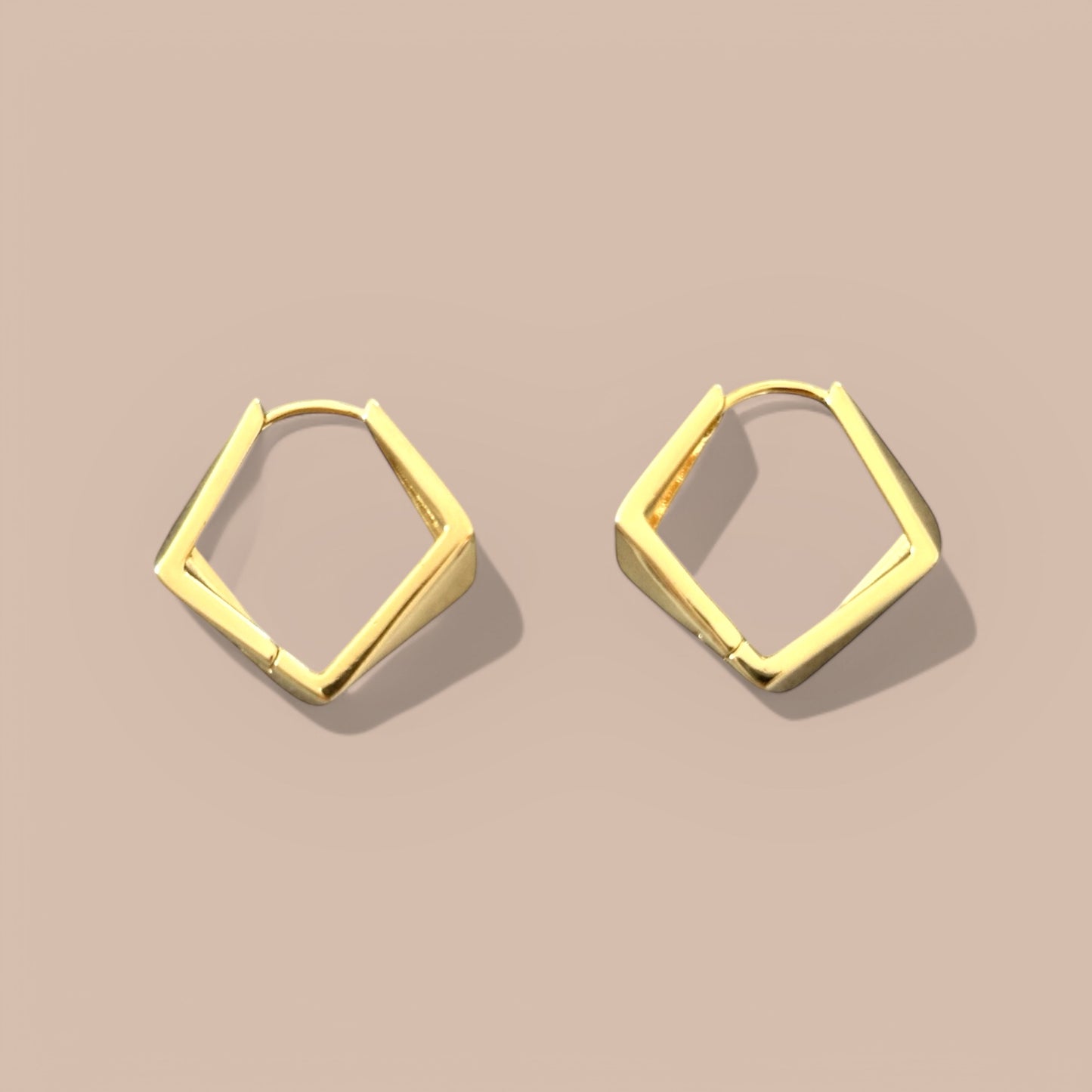 Dafi 14K Rhodium Plated Dangle Earrings