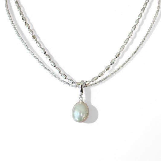 Sienna Rhodium Plated Necklace