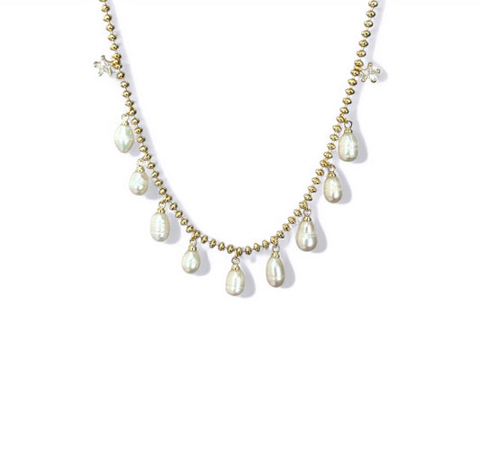 Cossa 14k Color Necklace