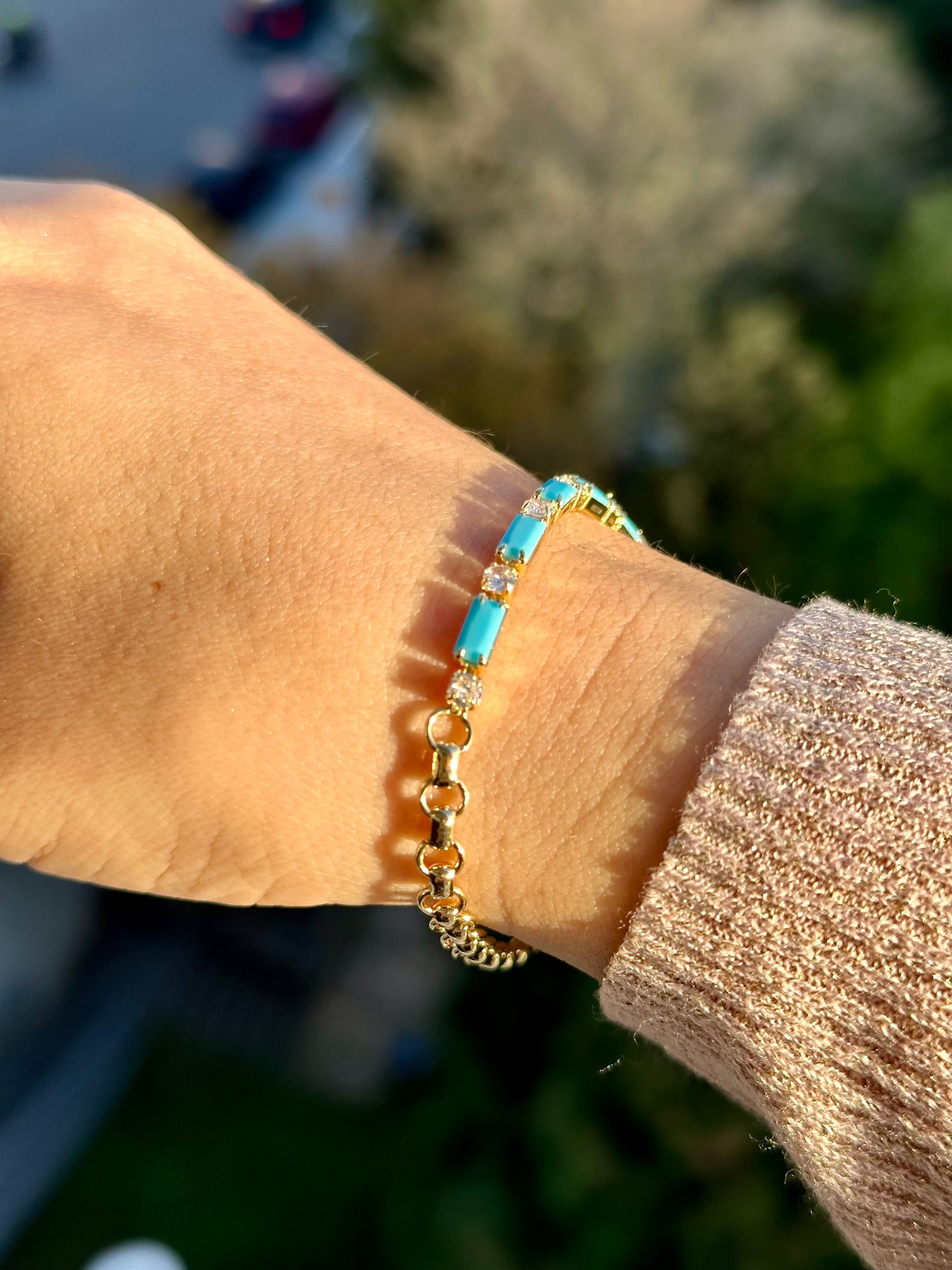 Blue Sonna 14k Rengi Bileklik