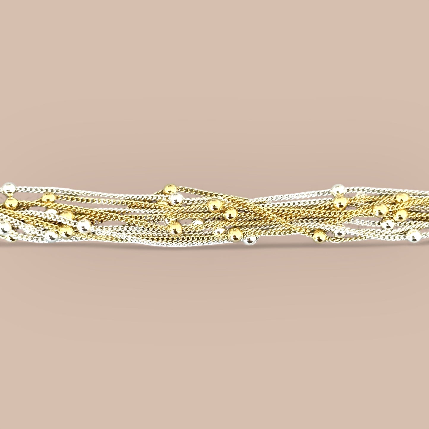 Sandi 14K Rhodium Plated Bracelet