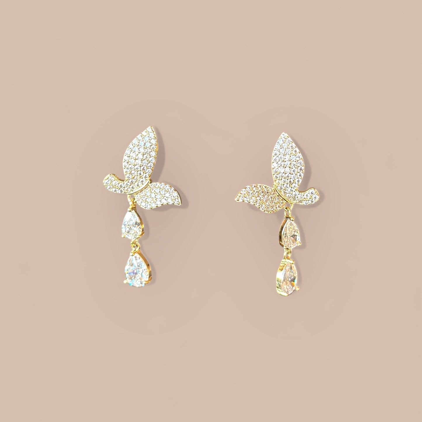 Clara 14k Color Rhodium Plated Earrings