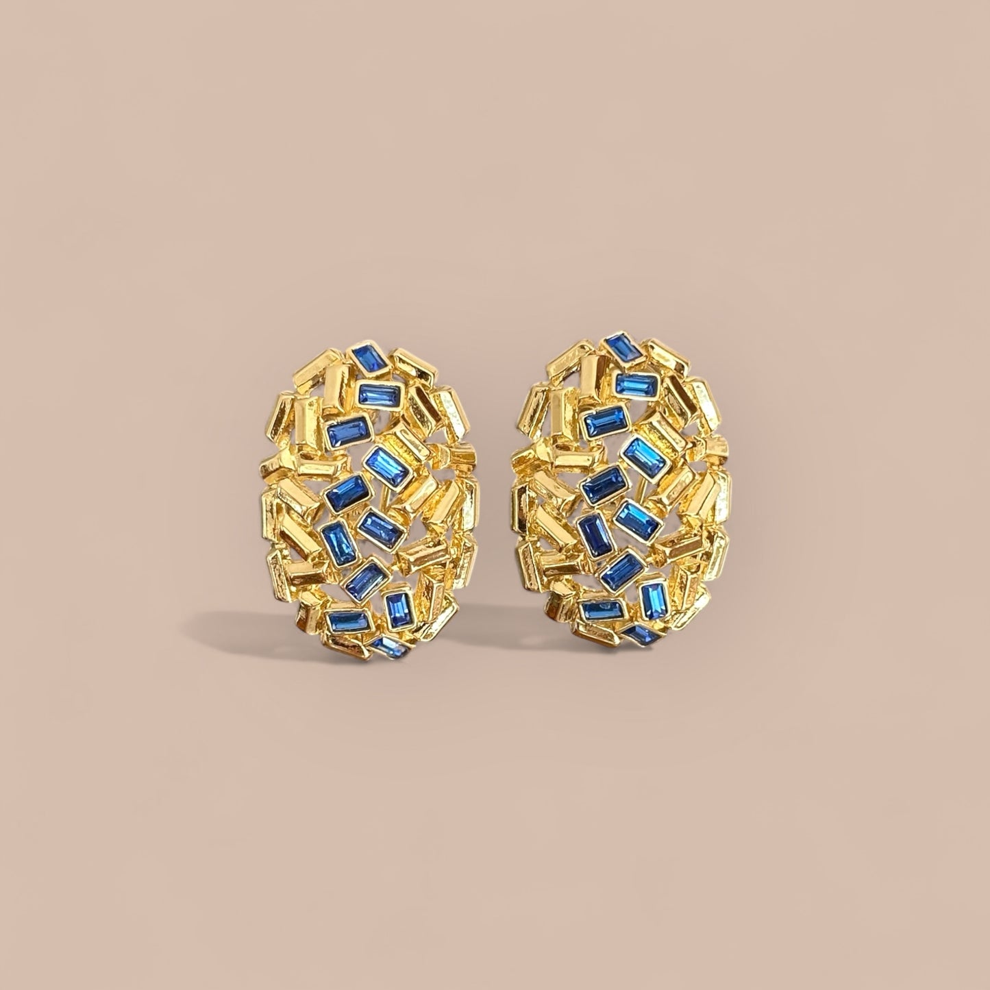 Ruddy 14K Rhodium Plated Earrings