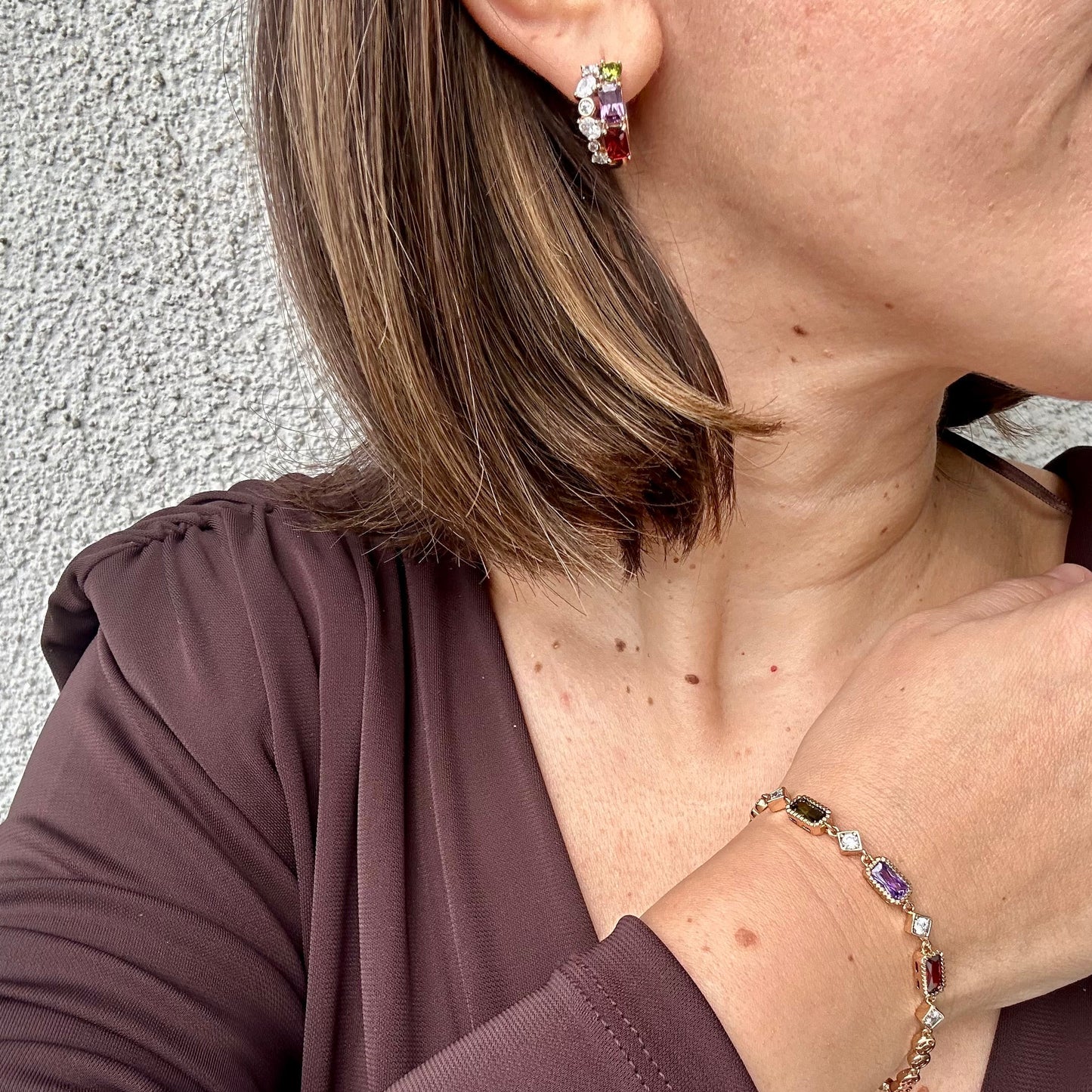 Millane 18k Rhodium Plated Bracelet