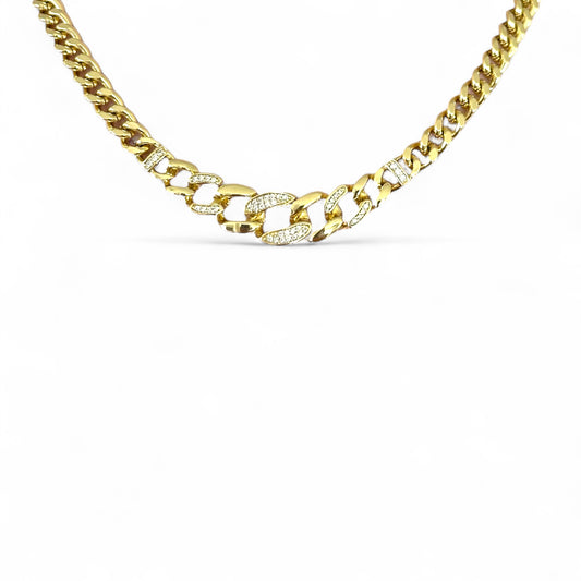Alba 14k Rhodium Plated Necklace