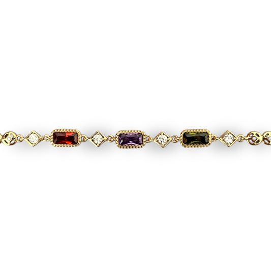 Millane 18k Rhodium Plated Bracelet