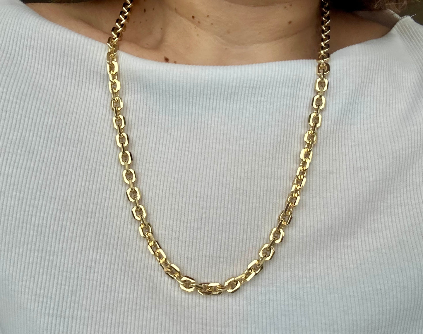Kien 60 cm 14k Color Rhodium Plated Necklace