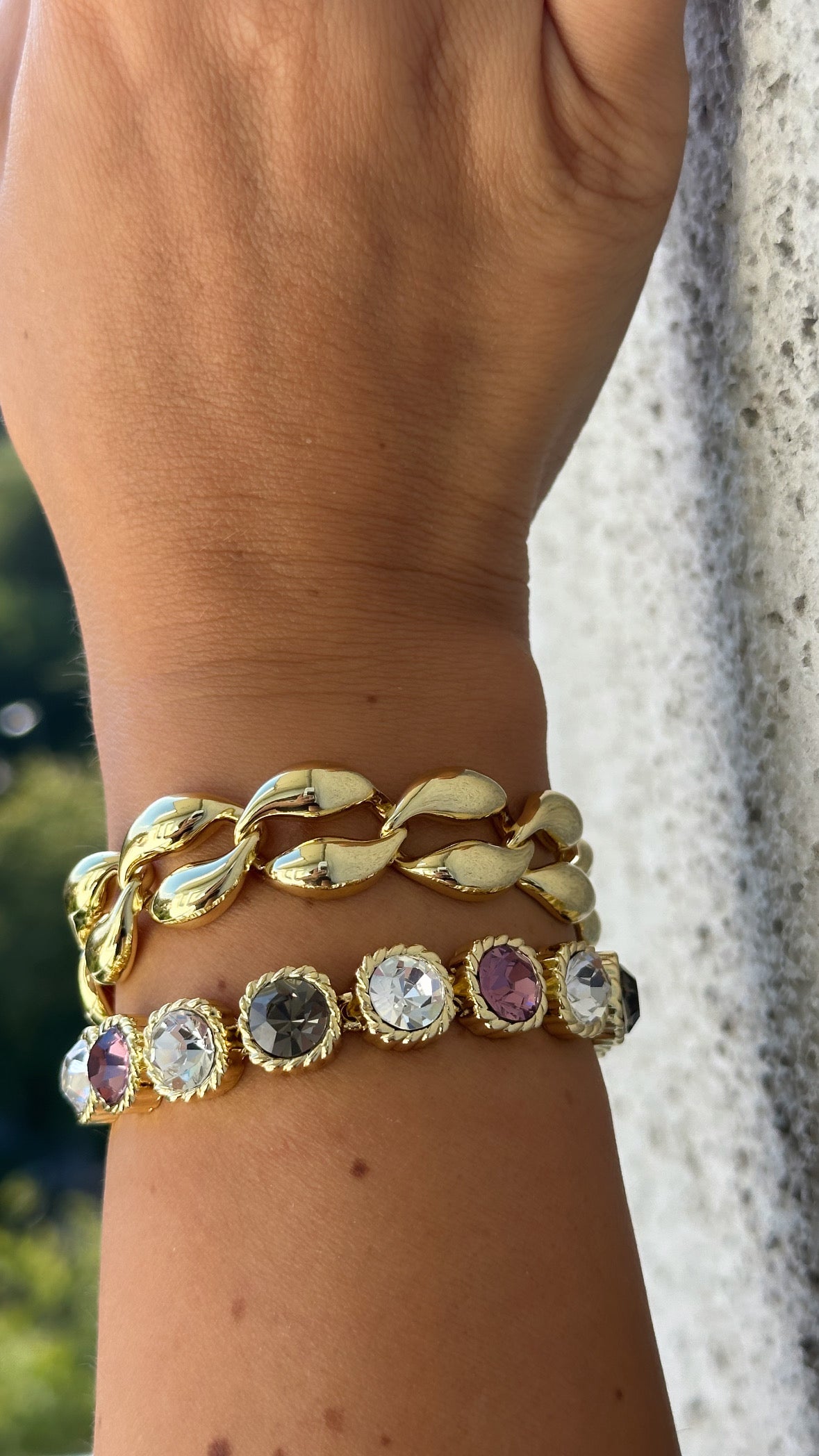 Etolie 14k Rhodium Plated Bracelet