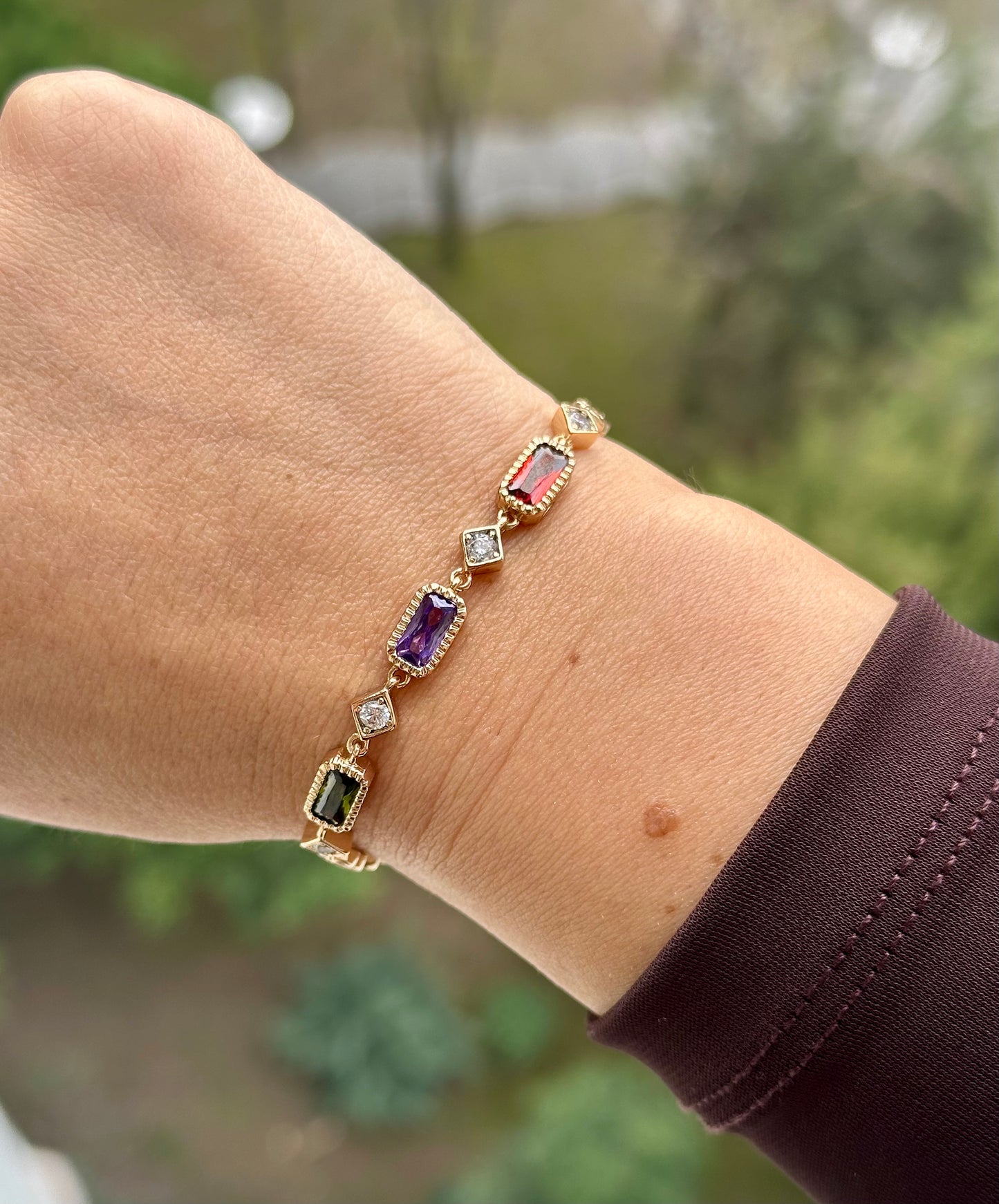 Millane 18k Rhodium Plated Bracelet