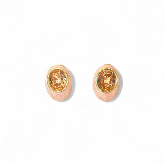 Aerra 14K Rhodium Plated Earrings