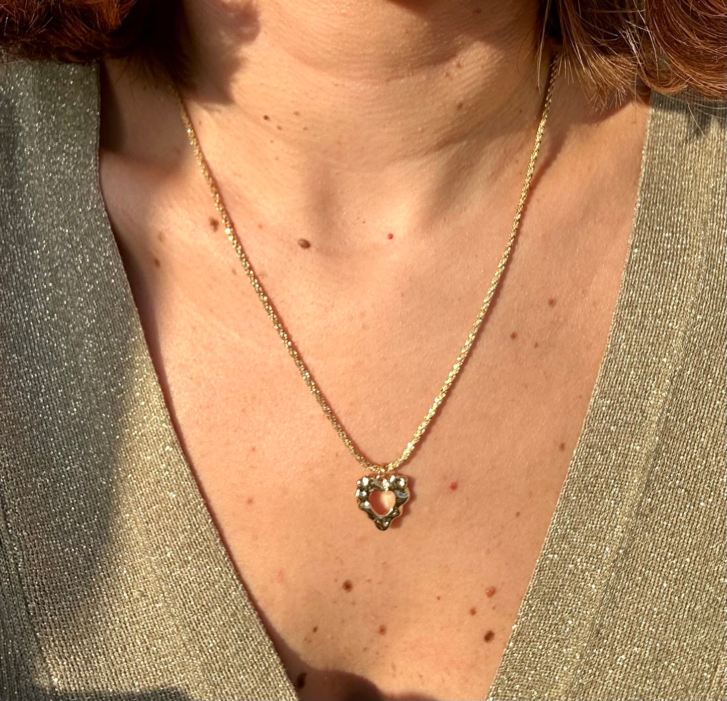 Lovesimma 14k Rhodium Plated Necklace