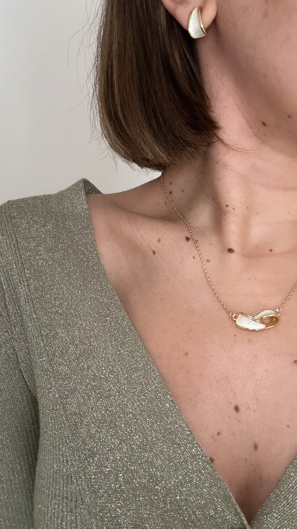 Iskera 14k Rengi Mineli Rodyum Kaplama Set