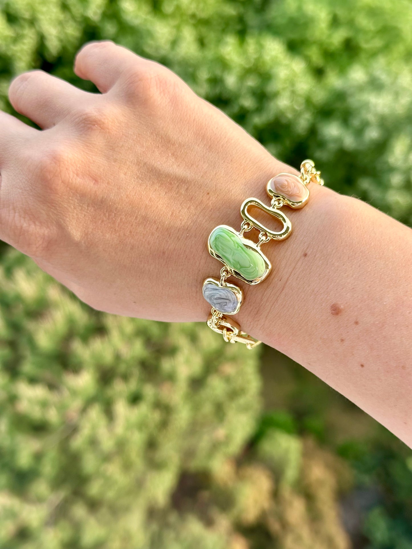 Vanessa 14K Rodyum Kaplama Bileklik