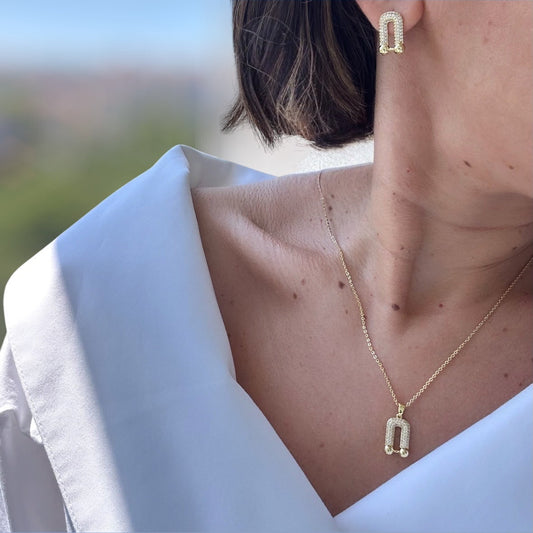 Rosemont 14K Rengi Kaplama Set
